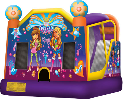It's A Girl Thing Combo Jumping Castle